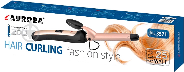 Плойка-щипці Aurora 3571AU - фото 2 Плойка-щипці Aurora 3571AU - фото 2