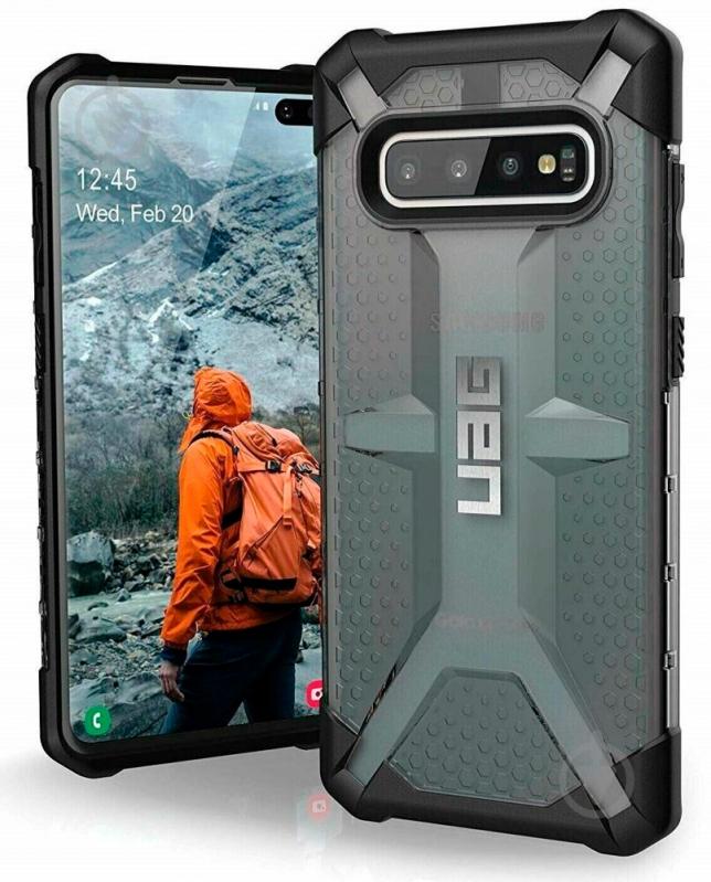 Чехол UAG Plasma для Samsung galaxy S10 ash (211343113131) - фото 1