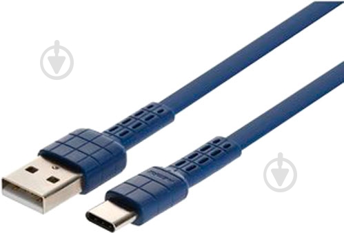 Кабель Type-C – USB 2.0 1 м синий (RC-116A-BLUE) Armor Series Type-C Data/Charge - фото 2 Кабель Type-C – USB 2.0 1 м синий (RC-116A-BLUE) Armor Series Type-C Data/Charge - фото 2
