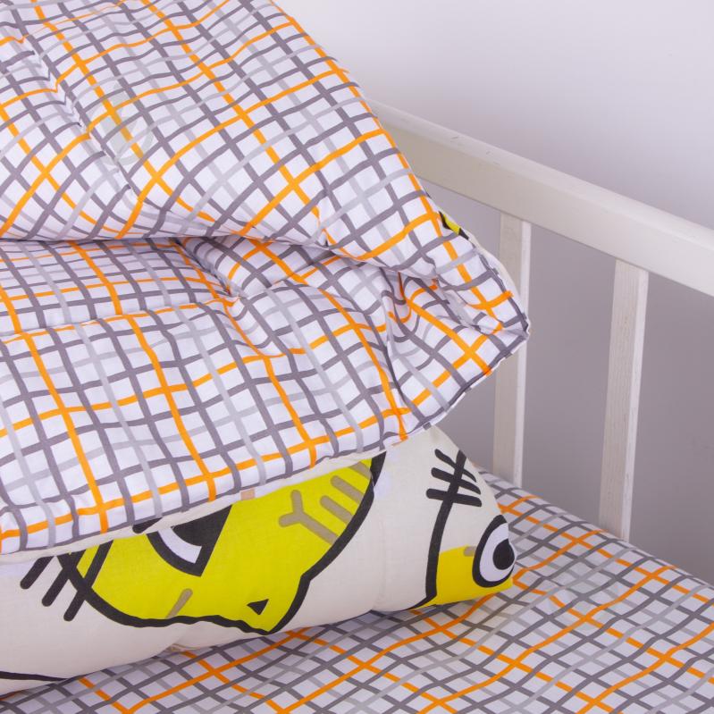 Ковдра антиалергенна зима №3806 Kids Time 18-0007 Cool Cat (EcoSilk) 140x205 см MirSon із принтом - фото 2