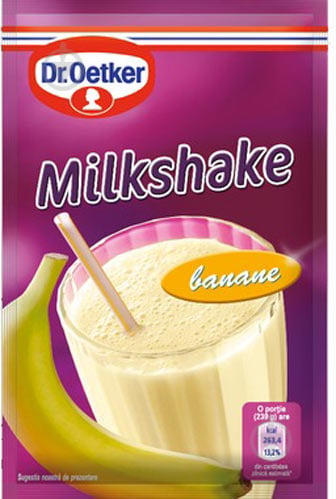 Коктейль молочный Dr. Oetker с банановым вкусом 33 г - фото 1