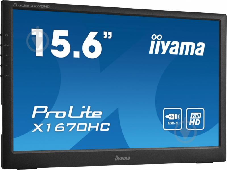 Монитор Iiyama ProLite 15,6" (X1670HC-B1) - фото 2