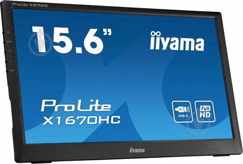 Монитор Iiyama ProLite 15,6" (X1670HC-B1) - фото 3