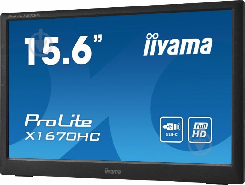 Монитор Iiyama ProLite 15,6" (X1670HC-B1) - фото 4