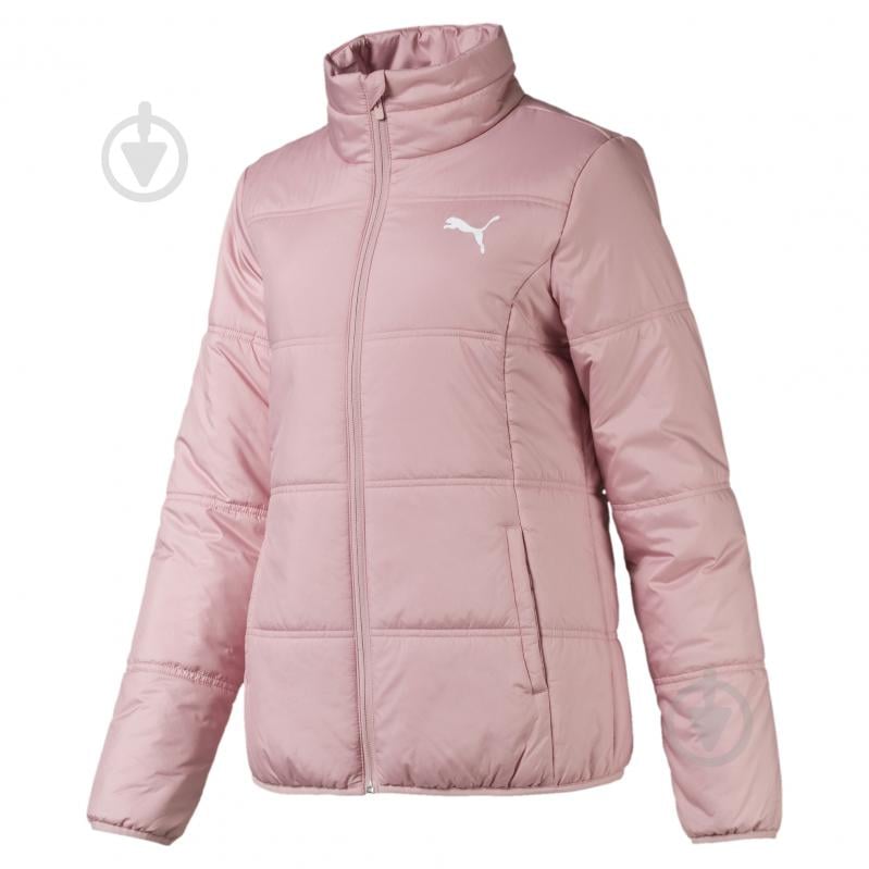 Куртка женская зимняя Puma Essentials Padded Jacket 58003714 р.S розовая - фото 1 Куртка женская зимняя Puma Essentials Padded Jacket 58003714 р.S розовая - фото 1