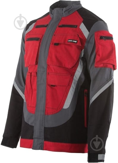 Куртка рабочая Lahti Pro р. M L4040602 красный - фото 10 Куртка рабочая Lahti Pro р. M L4040602 красный - фото 10