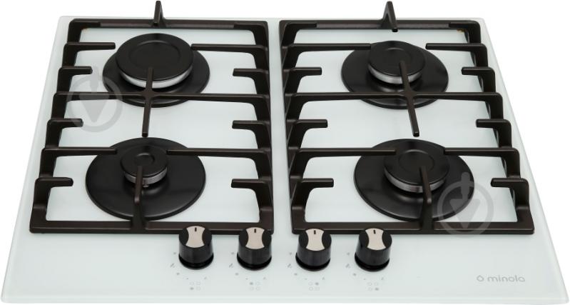 Варильна поверхня газова Minola MGG 61025 WH - фото 2
