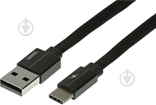 Кабель USB Type-C – USB 1 м черный (RC-094M1M-BLACK) Kerolla MicroUSB Data/Charge - фото 2
