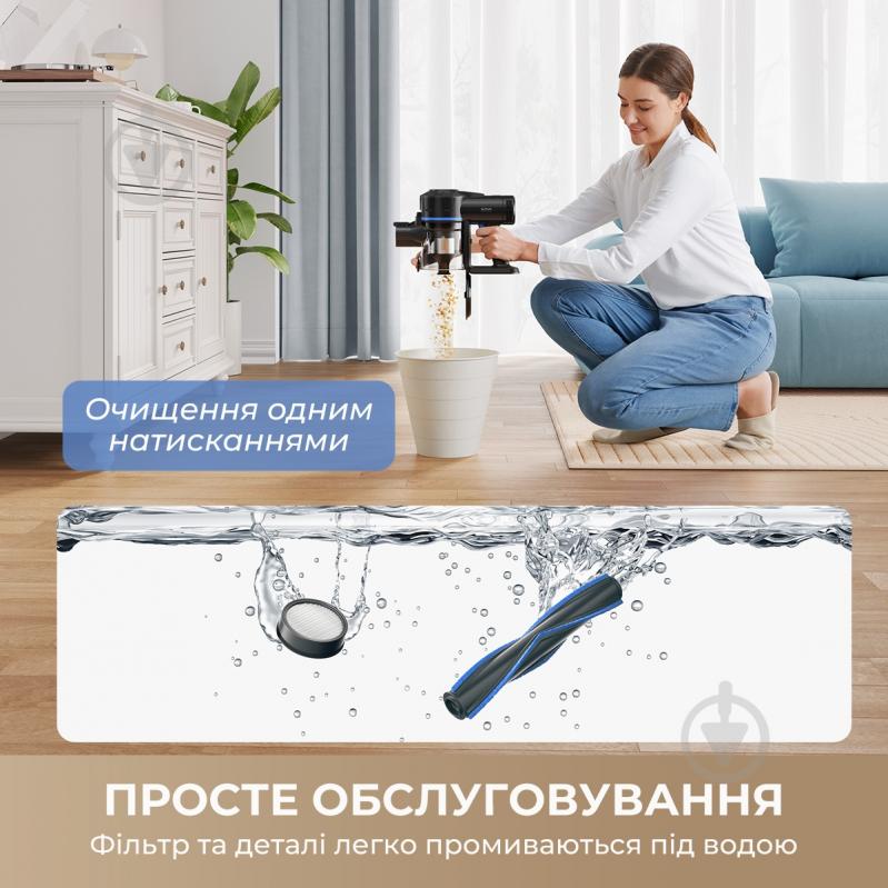 Пылесос аккумуляторный MOVA J10 black - фото 9