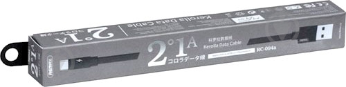 Кабель USB – microUSB 2 м черный (RC-094M2M-BLACK) Kerolla MicroUSB Data/Charge - фото 2