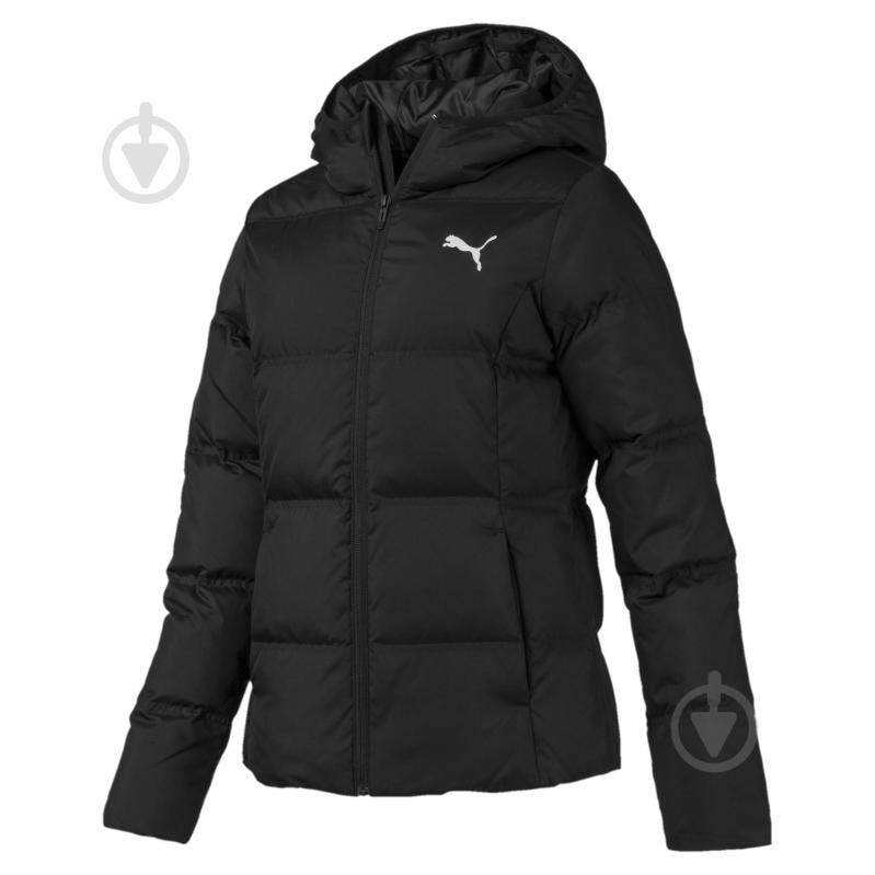 Пуховик Puma Essentials 400 Down Hd jkt 58005201 р.L черный - фото 1 Пуховик Puma Essentials 400 Down Hd jkt 58005201 р.L черный - фото 1