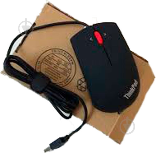 Миша Lenovo ThinkPad USB Laser Mouse black - фото 5