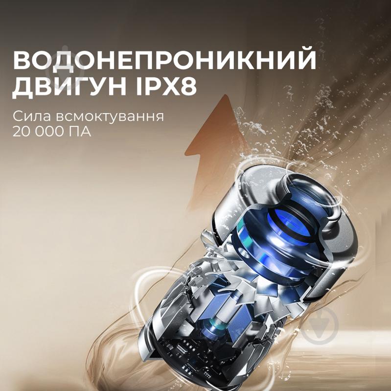 Пилосос миючий JIMMY HW9 PRO MAX 2 в 1 black - фото 3