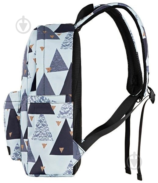 Рюкзак TeensPack Triangles 13" black/white (2E-BPT6114WT) - фото 5 Рюкзак TeensPack Triangles 13" black/white (2E-BPT6114WT) - фото 5
