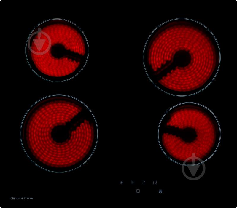 Варочная поверхность электрическая Gunter&Hauer CF 646 - фото 2