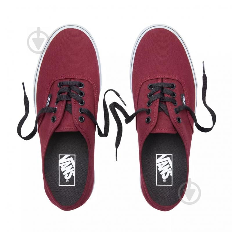 Кеди Vans UA_Authentic VQER5U8 р.41 бордовий - фото 2