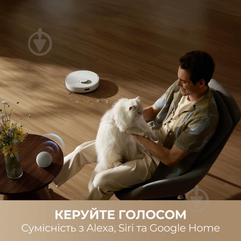 Робот-пылесос DREAME Bot F10 White white - фото 9