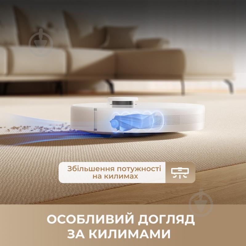 Робот-пылесос DREAME Bot F10 White white - фото 7