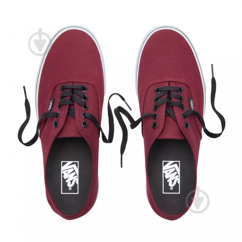 Кеди Vans UA_Authentic VQER5U8 р.42 бордовий - фото 2