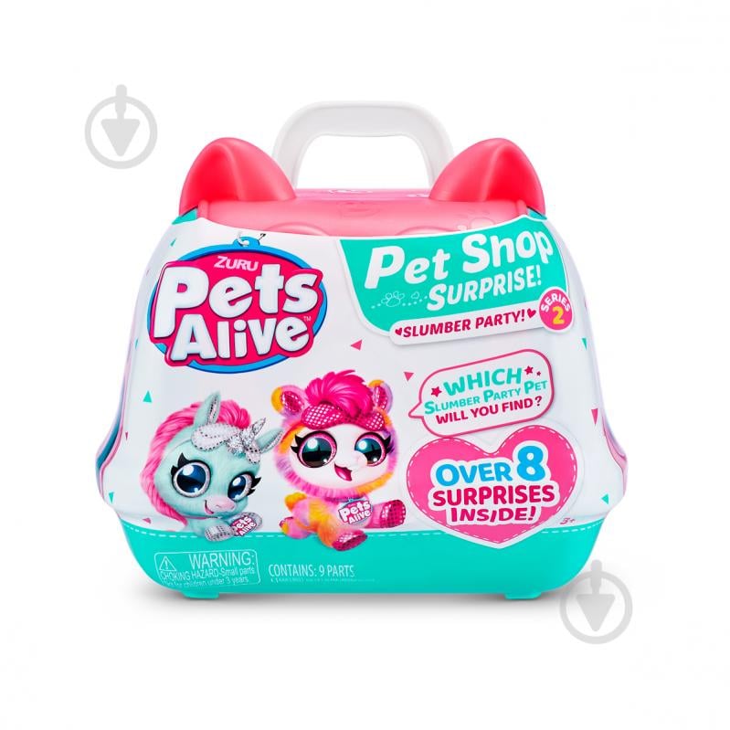 Іграшка інтерактивна Pets & Robo Alive Pet Shop Surprise S2 Повторюшка-сплюшка 9532 - фото 1