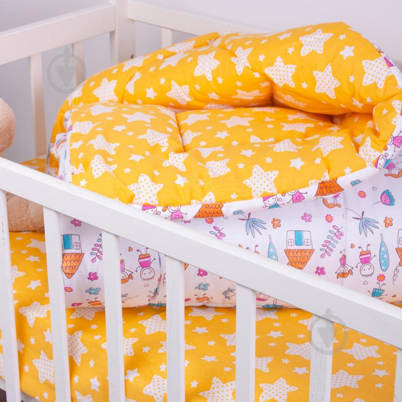 Одеяло антиаллергенное зима №3801 Kids Time 18-0002 Sweet Home (EcoSilk) 140x205 см MirSon с принтом - фото 3