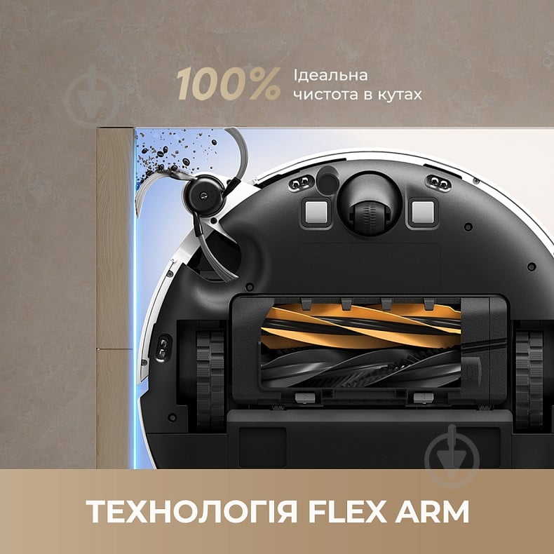 Робот-пылесос моющий DREAME D20 Pro Plus white - фото 4