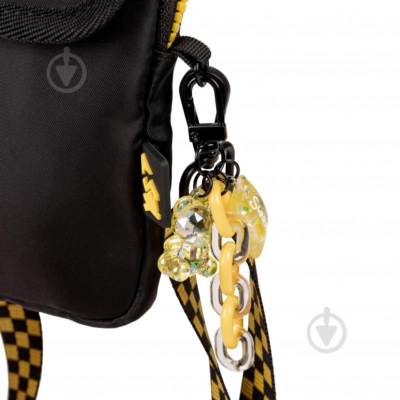 Сумка через плечо YES Strong Girl CB-1 черный с белым - фото 2