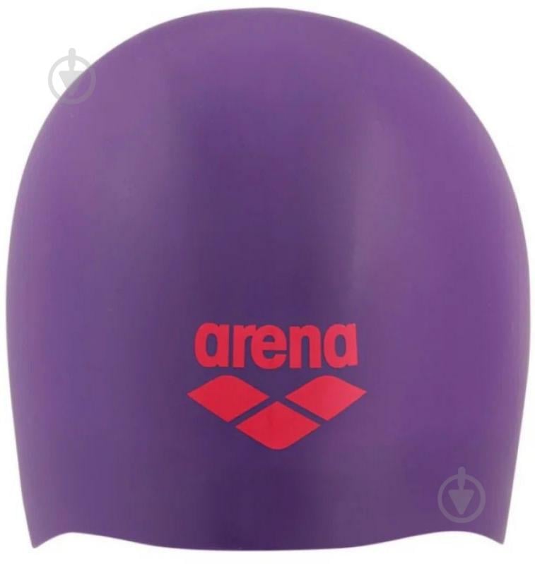Шапочка для плавання Arena LONG HAIR CAP 009275-200 one size фіолетовий - фото 3 Шапочка для плавання Arena LONG HAIR CAP 009275-200 one size фіолетовий - фото 3