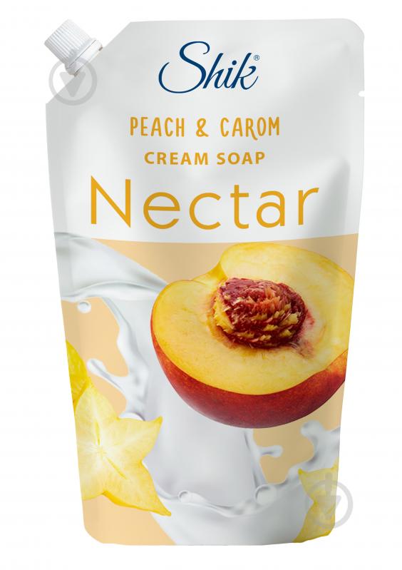 Мыло жидкое Shik Nectar Персик и карамболь 900 мл - фото 1 Мыло жидкое Shik Nectar Персик и карамболь 900 мл - фото 1