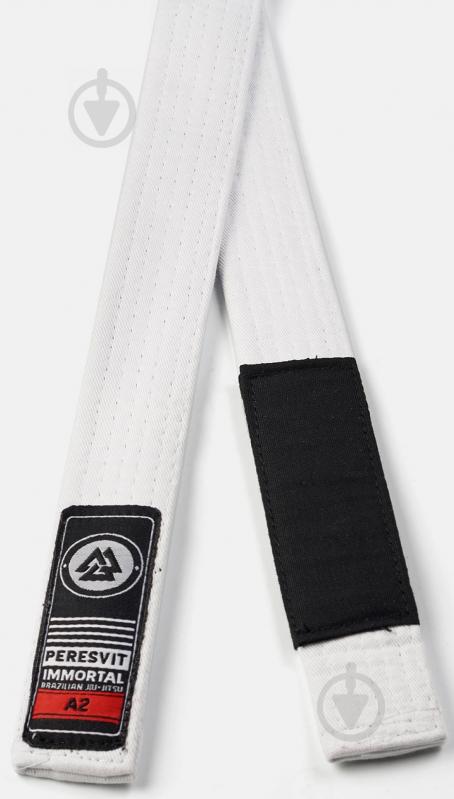 Пояс для джиу-джитсу Peresvit Immortal BJJ Gi Belt 501252-500 р.A3(зріст 192см) белый - фото 1