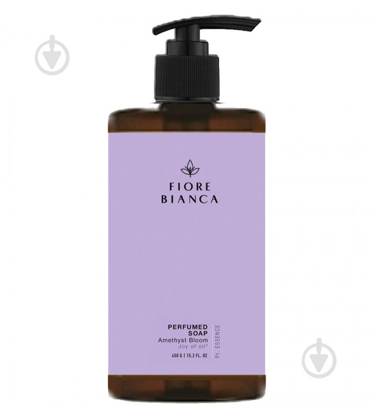 Мыло жидкое Fiore Bianca Amethyst Bloom 450 мл - фото 1 Мыло жидкое Fiore Bianca Amethyst Bloom 450 мл - фото 1
