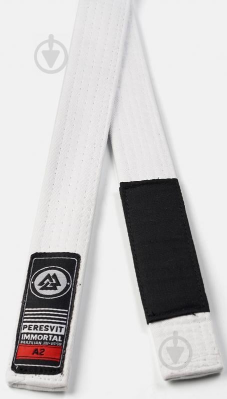 Пояс для джіу-джитсу Peresvit Immortal BJJ Gi Belt 501252-500 р.A4(зріст 195см) білий - фото 1