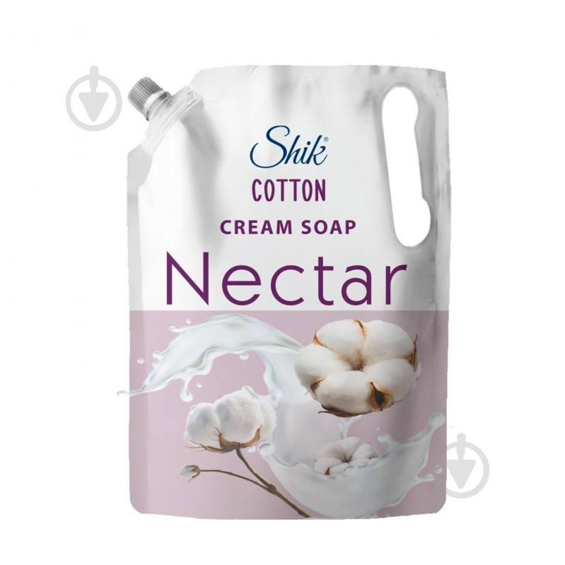 Мыло жидкое Shik Nectar Хлопок 1500 мл - фото 1 Мыло жидкое Shik Nectar Хлопок 1500 мл - фото 1