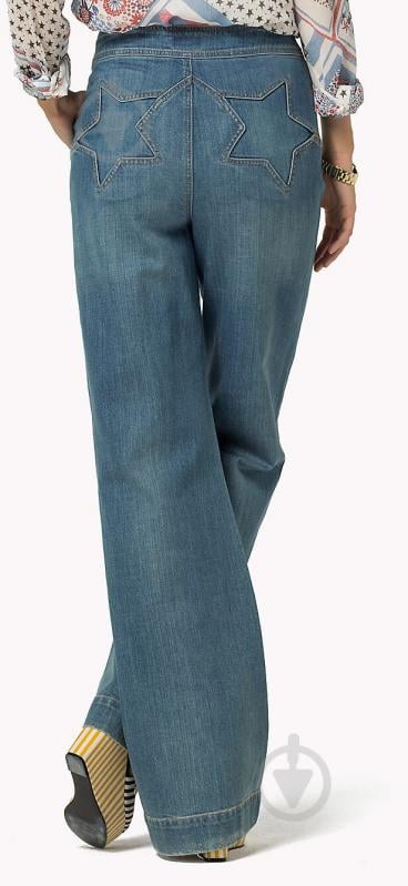 Джинсы Tommy Hilfiger GIGI HADID STAR FLARED JEAN ELMIRA WW0WW18341-912 р. 26-36 синий - фото 2 Джинсы Tommy Hilfiger GIGI HADID STAR FLARED JEAN ELMIRA WW0WW18341-912 р. 26-36 синий - фото 2
