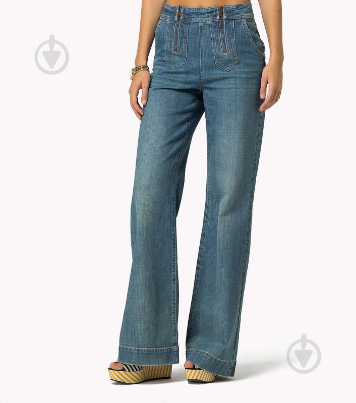 Джинсы Tommy Hilfiger GIGI HADID STAR FLARED JEAN ELMIRA WW0WW18341-912 р. 26-36 синий - фото 4 Джинсы Tommy Hilfiger GIGI HADID STAR FLARED JEAN ELMIRA WW0WW18341-912 р. 26-36 синий - фото 4