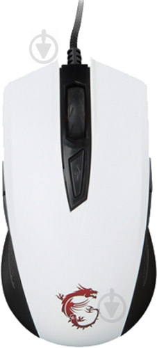 Миша MSI Clutch GM40 Gaming Mouse (CLUTCH_GM40_WHITE_GAMING) white - фото 2