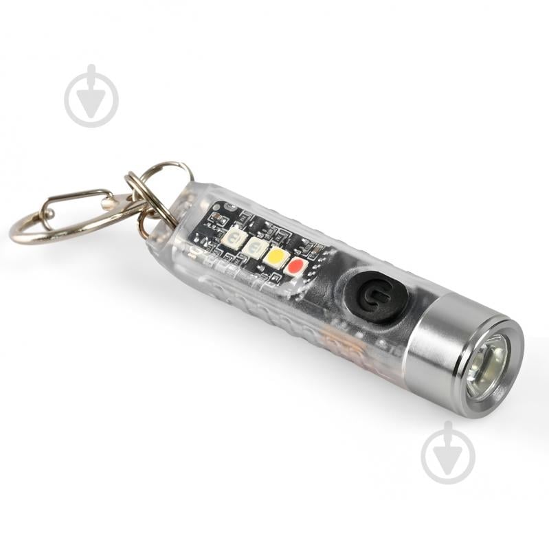 Брелок-ліхтарик TITANUM 170 Lm білий/прозорий 28689 - фото 1 Брелок-ліхтарик TITANUM 170 Lm білий/прозорий 28689 - фото 1