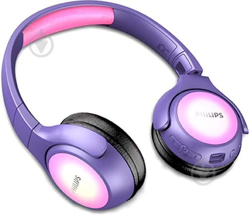 Наушники Philips KH402 pink kids headphones - фото 2