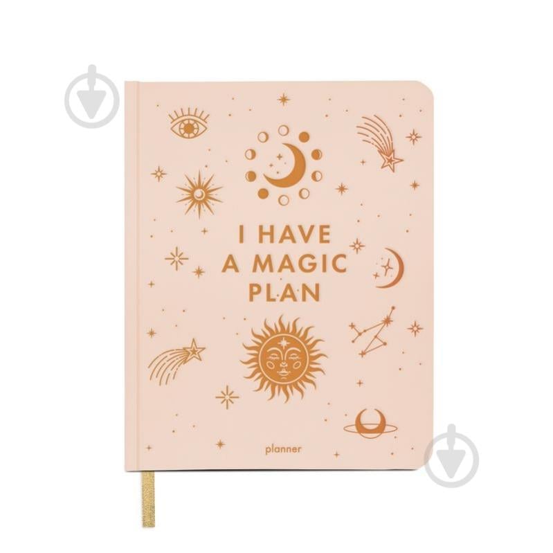 Планинг недатированный I Have Magic Plan бежевый Orner - фото 1 Планинг недатированный I Have Magic Plan бежевый Orner - фото 1