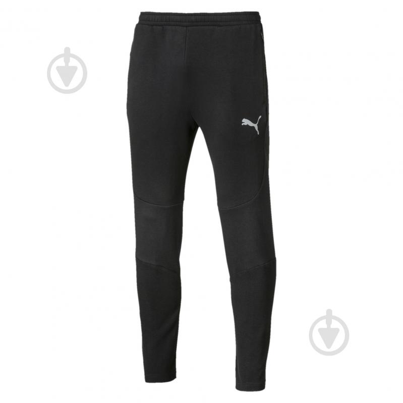 Брюки Puma EVOSTRIPE Pants 58010301 р. L черный - фото 1