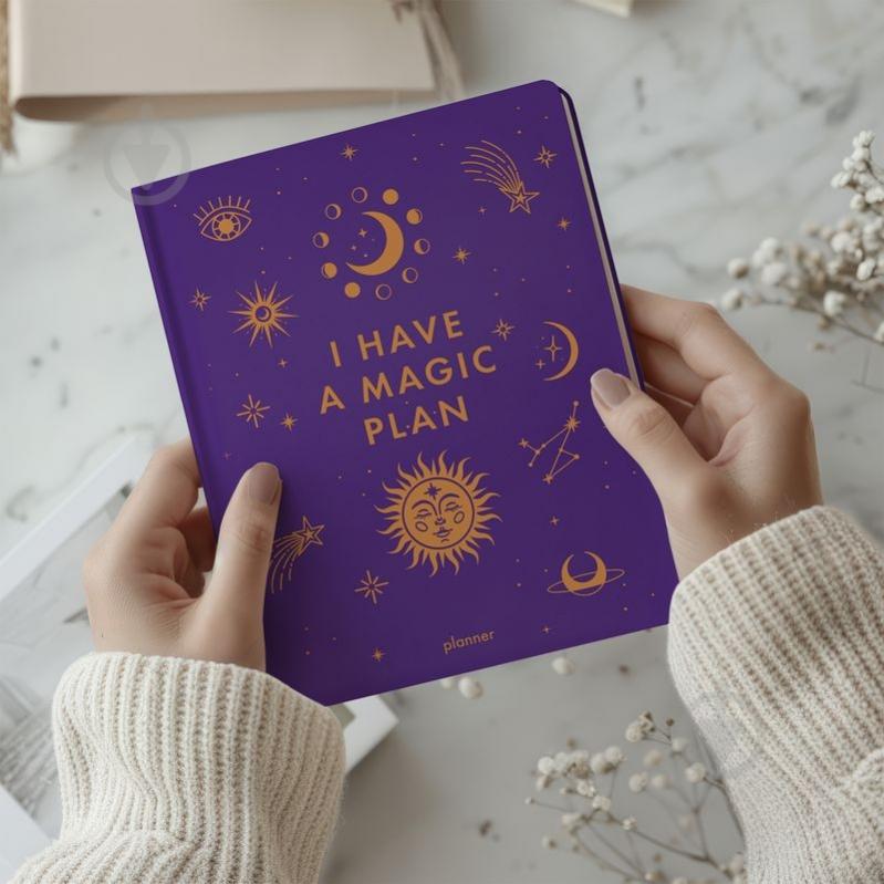 Планинг недатированный I Have Magic Plan фиолетовый Orner - фото 3