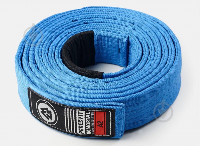 Пояс для джіу-джитсу Peresvit Immortal BJJ Gi Belt 501252-200 р.А1 синій - фото 2