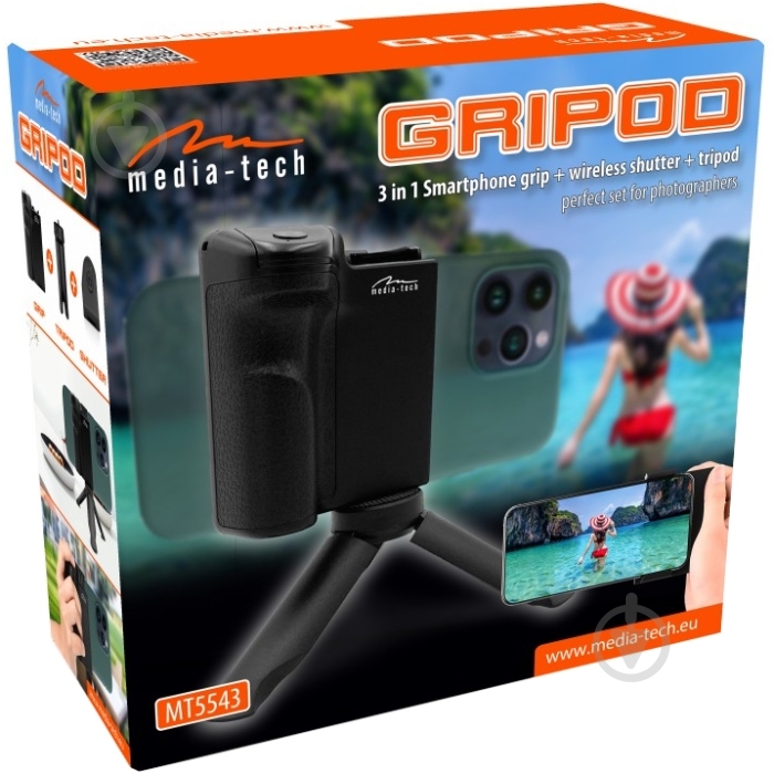 Держатель для смартфона Media-Tech MT5543 черный - фото 9 Держатель для смартфона Media-Tech MT5543 черный - фото 9