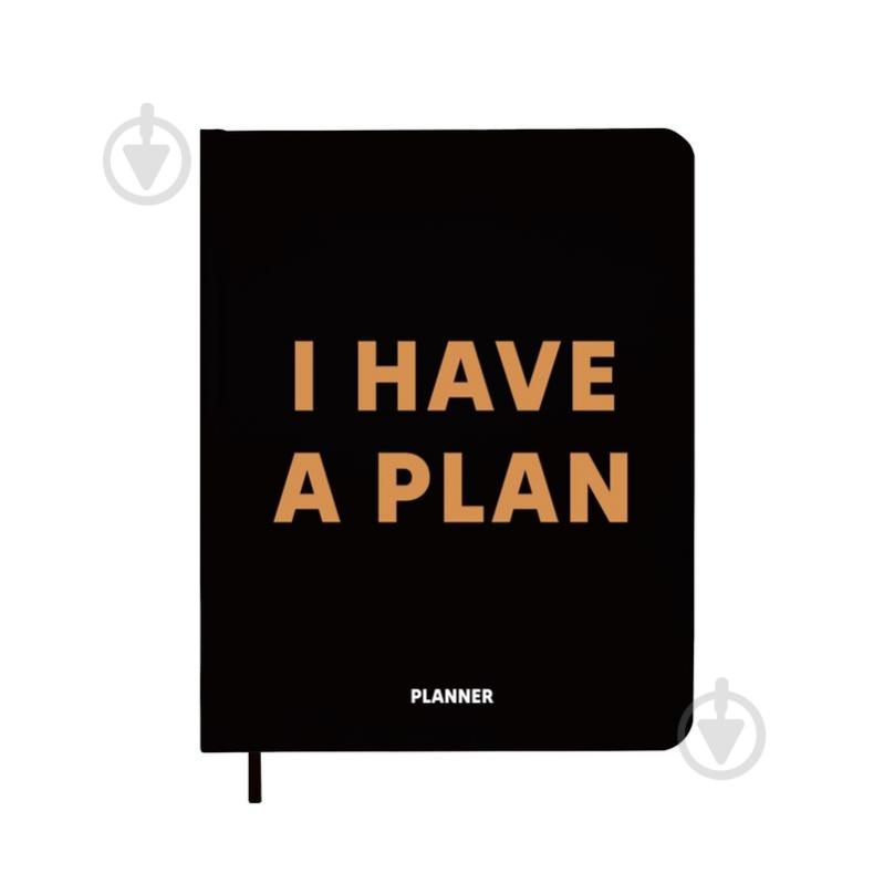 Планинг недатированный I Have A Plan черный Orner - фото 1 Планинг недатированный I Have A Plan черный Orner - фото 1