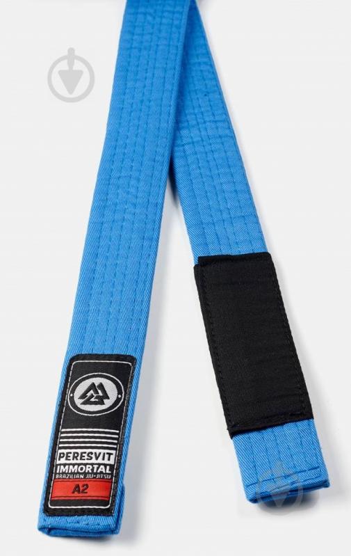 Пояс для джиу-джитсу Peresvit Immortal BJJ Gi Belt 501252-200 р.A2(зріст 183см) синий - фото 4