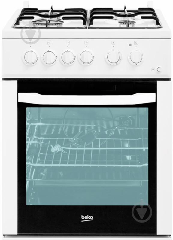 Плита комбінована Beko CSE 52010 GW - фото 1