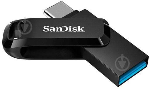 Флеш-пам'ять SanDisk Ultra Dual Drive Go 32 ГБ USB Type-CUSB 3.1 black (SDDDC3-032G-G46) - фото 1