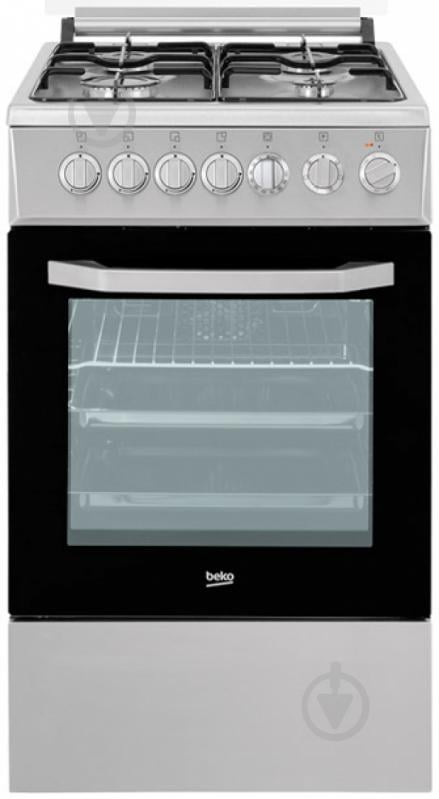 Плита комбінована Beko CSE 52120 GX - фото 1