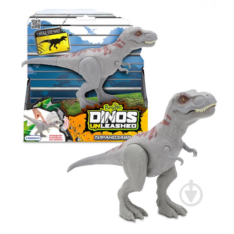 Игрушка интерактивная Dinos Unleashed серии Realistic S2 – Тираннозавр 31123T2 - фото 1