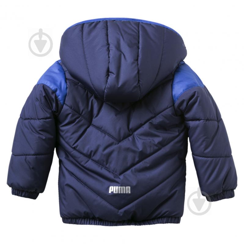 Куртка Puma Minicats Padded Jacket 58031006 синяя - фото 2